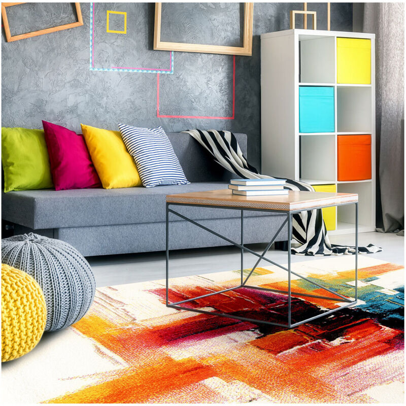 Tapis multicolore design polypropylène Southampton Multicolore 160x230