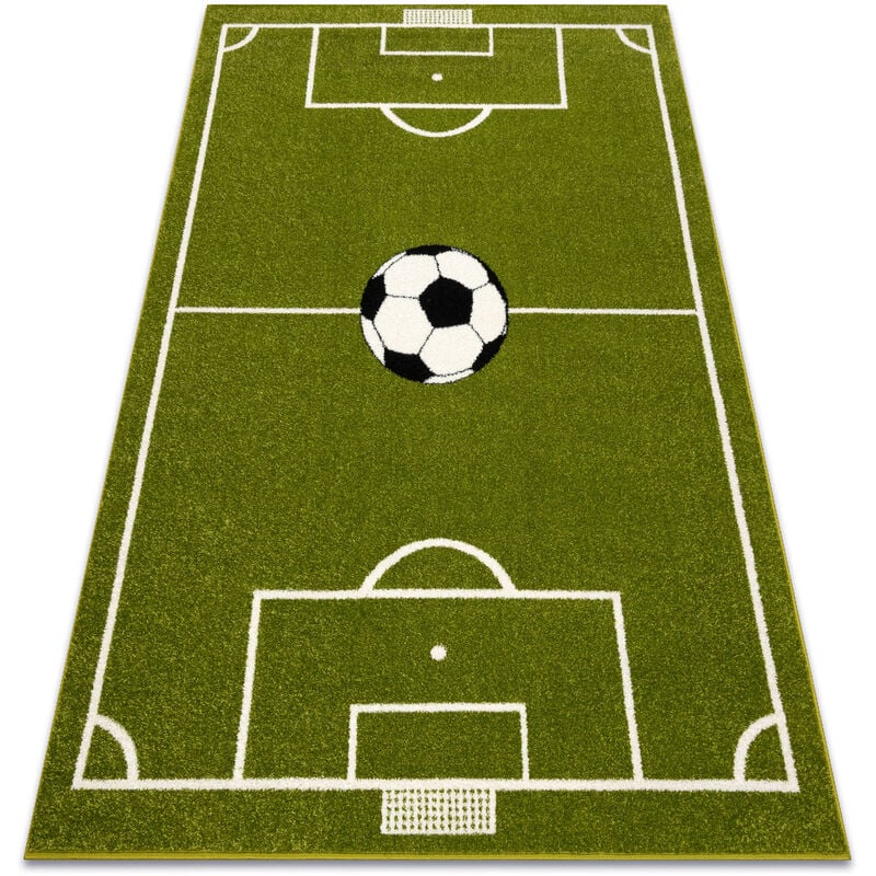 Rugsx - Tapis mundial Terrain de football, football - vert green 80x150 cm