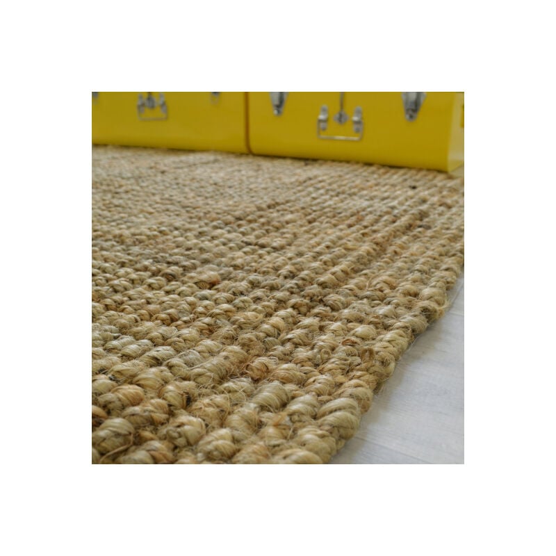 Tapis naturel Bohème en Jute - 160 x 220 cm
