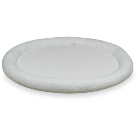 Tapis nid 120 mm Boucle Blanc