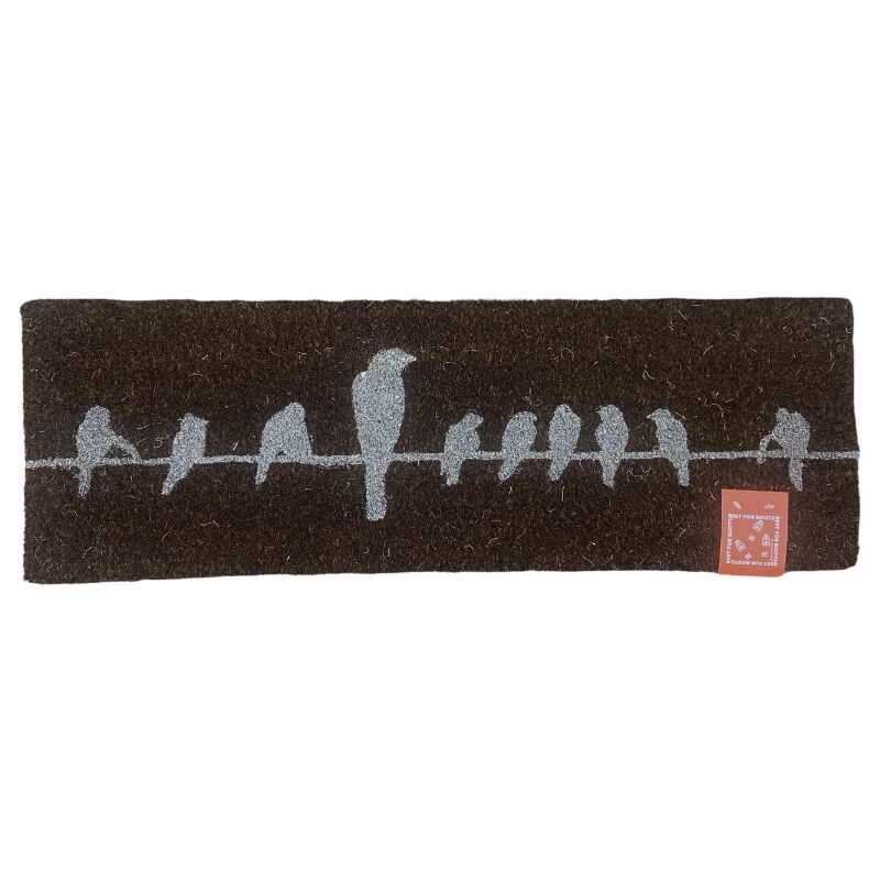 Esschert Design - Tapis Oiseaux fibres/coco 75 x 25 cm. Brun. Marque : . Réf. : RB130 - Brun