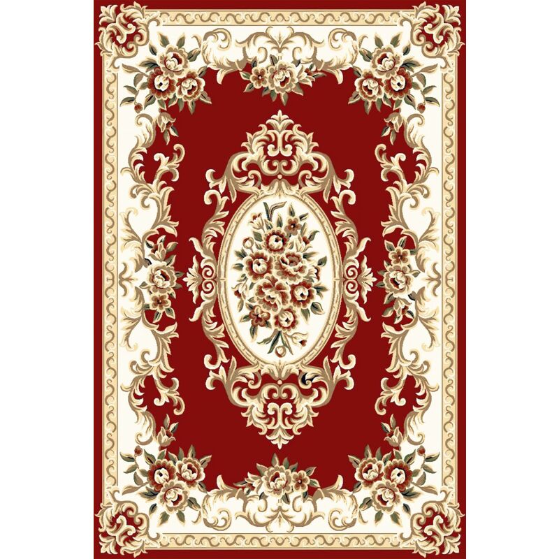 Vendorflair - Tapis Orient Rouge Dimensions - 300x400 – Qualité supérieure pour Maison, Appartement, Bureau – Style élégant et durable – Confort