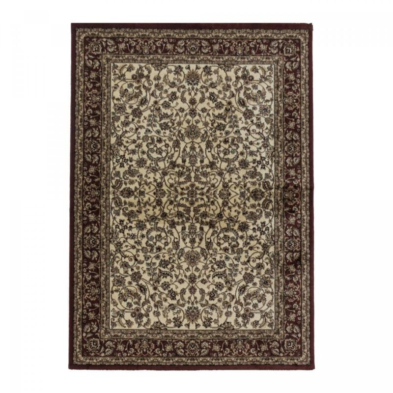 Jadorel - Tapis orient 160x230 crème rectangle motif classique tibrical
