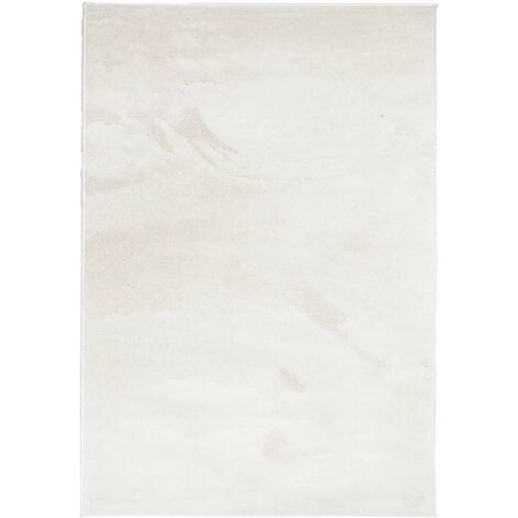 Tapis OVIEDO à poils courts beige 160x230 cm