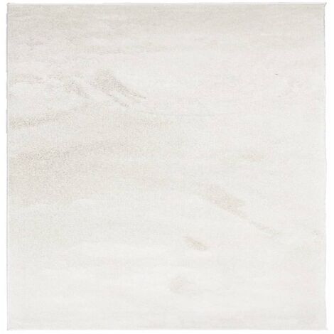 Tapis OVIEDO à poils courts beige 200x200 cm