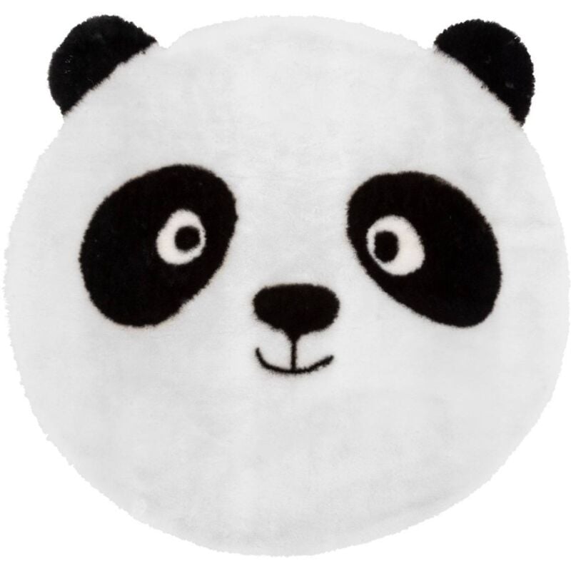 Tapis panda diamètre 100cm rond