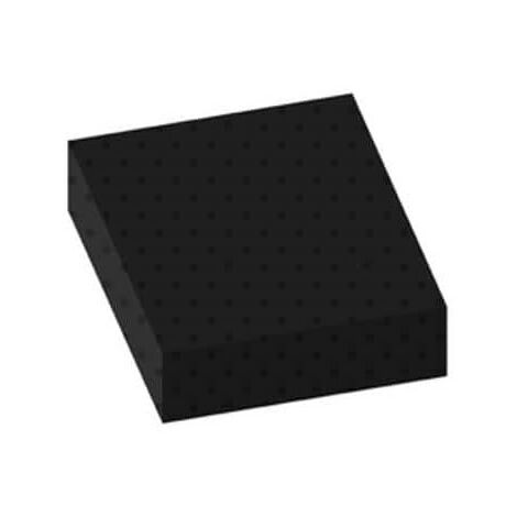 Tapis pastilles norme bâtiment noir 100x100cm épaisseur 3mm