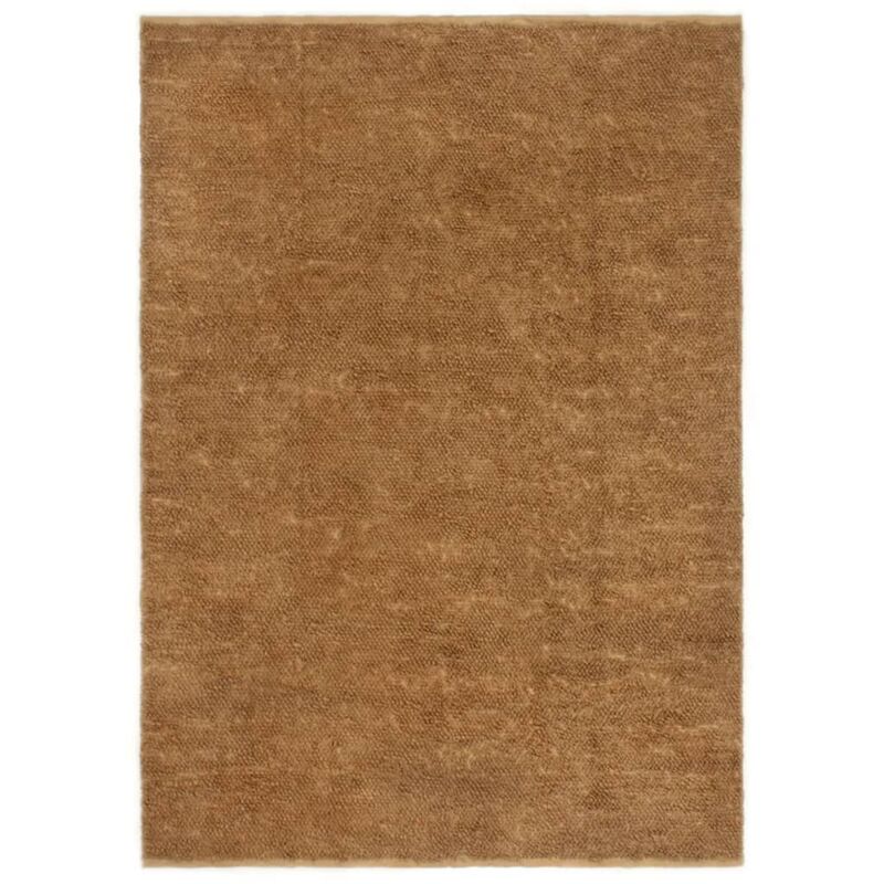 Vidaxl - Tapis à poils bouclés fait à la main 160x230 cm Jute et coton