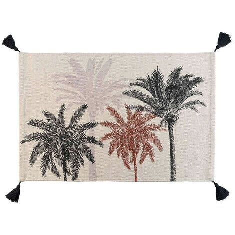 Tapis pompons 60x90 cm Kenya Lodge