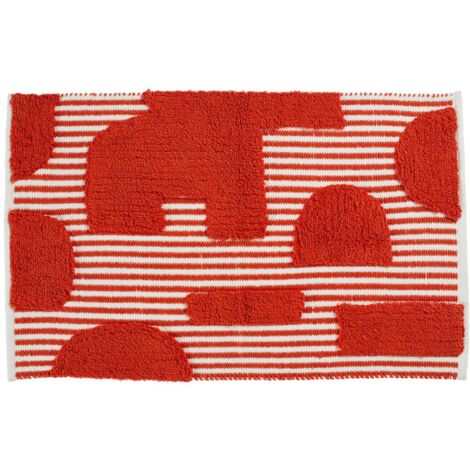 Tapis Poppy coton tufté 60x90cm - Atmosphera créateur d'intérieur