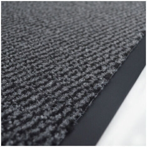 Tapis pour porte d'entrée - Anthracite - 90 x 150 cm