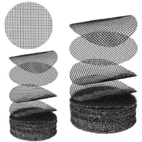 Tapis pour Pots de Fleurs - Non spécifié - 40 Pièces - Fibres de polyester - 5 cm et 10 cm - Maille résistante