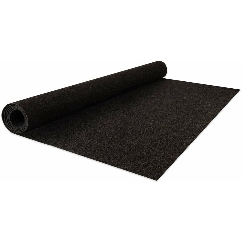 Karat - Tapis de couloir Pour Événement Turbo Anthracite 200 x 150 cm
