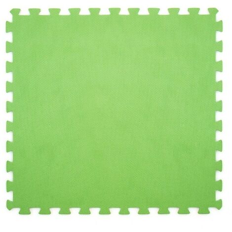 6x Tapis de sol vert 60 x 60 cm fond de piscine maxi épaisseur 43864