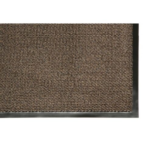 Tapis PVC Gris Easy'Mat Antiderapant - Protection Sol Entree Couloir - Resistant et Facile d'Entretien - 60x90 cm