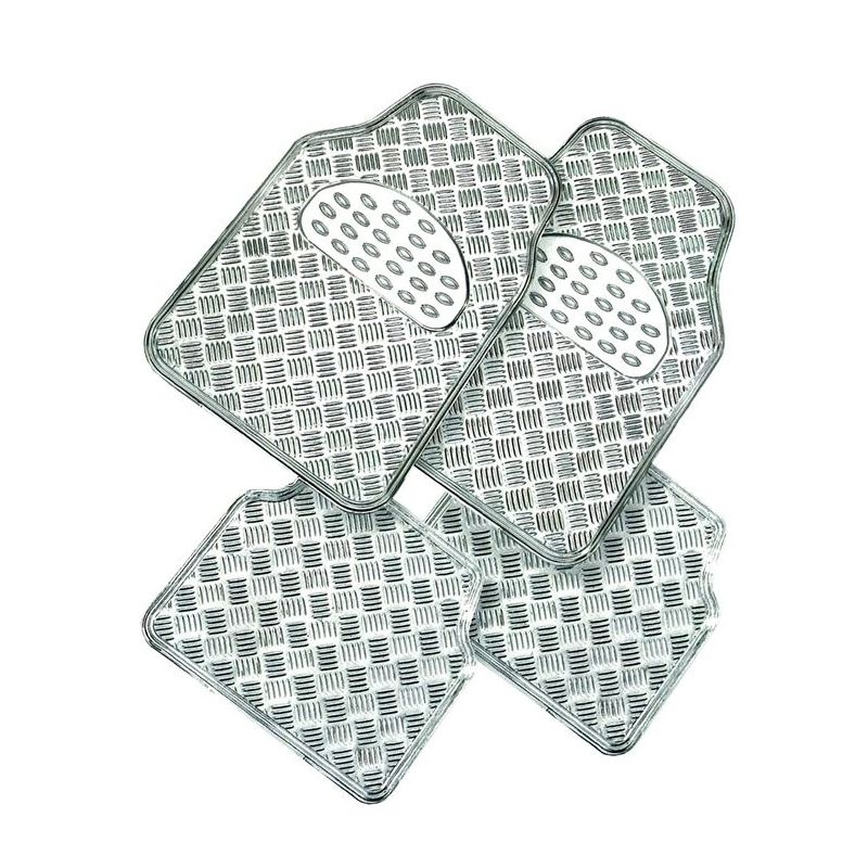 TAPIS PVC METALIC GRIS - Custo Auto