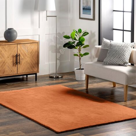 TAPIS RABBIT HAUT BRICK-RED 1.60X2.30