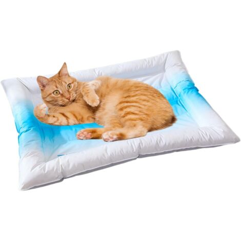 Tapis rafraîchissant en gel pour animaux de compagnie Lit