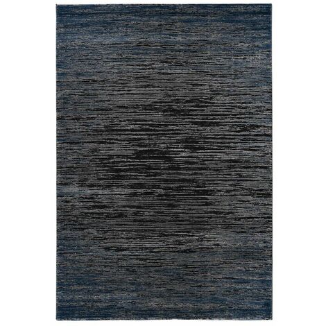 Tapis poils ras effet 3D moderne rayé Sweety