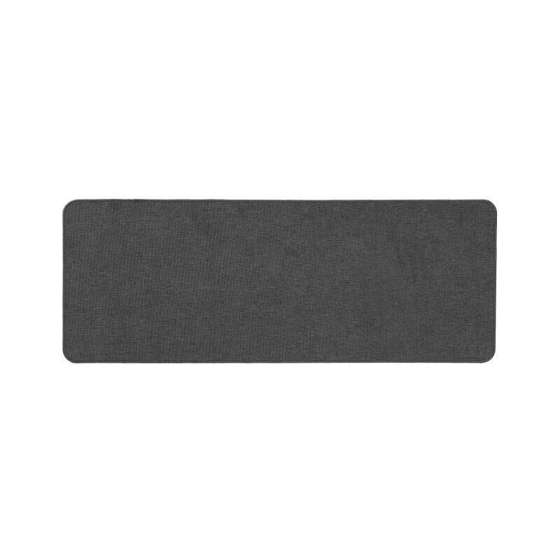 Douceur D'intérieur - Tapis rectangle 45 x 120 cm tisse uni simeo Anthracite
