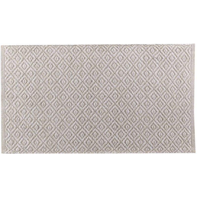 Bricoline - Tapis en coton avec motif en relief matteo, 50 x 80 cm