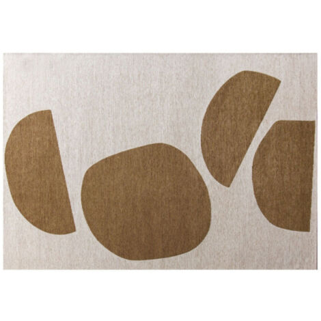 Tapis rectangulaire en coton formes géométriques 155x230 - MYLEY