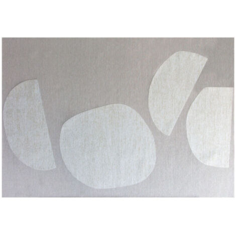 Tapis rectangulaire en coton formes géométriques 200x290 - MYLEY