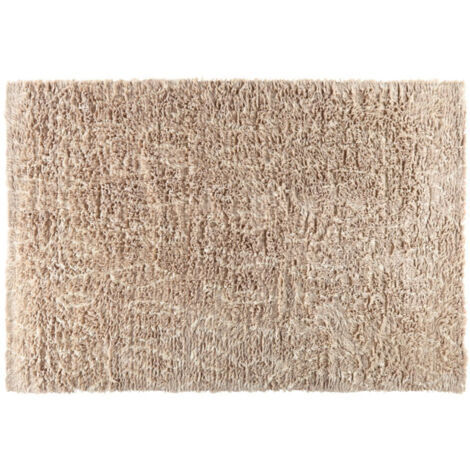Tapis Rectangulaire en Laine "Leiko" 160x230cm Beige