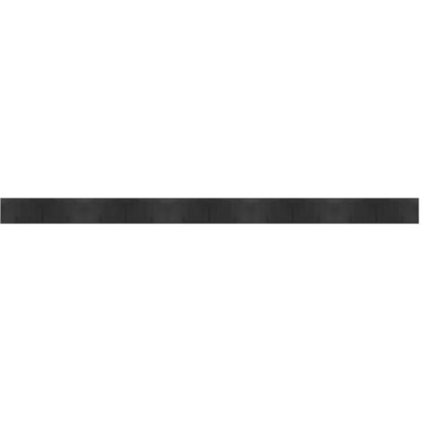 Tapis rectangulaire gris 60x1000 bambou