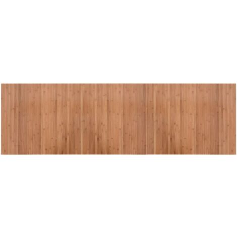Tapis rectangulaire naturel 60x200 bambou