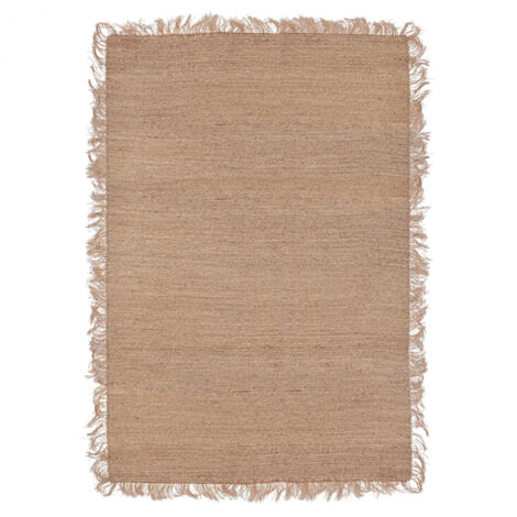 Tapis rectangulaire naturel en jonc de mer 200x290 - KOMBU