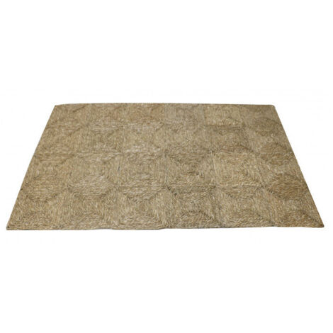 Tapis rectangulaire tressé en  jonc de mer -120x180cm