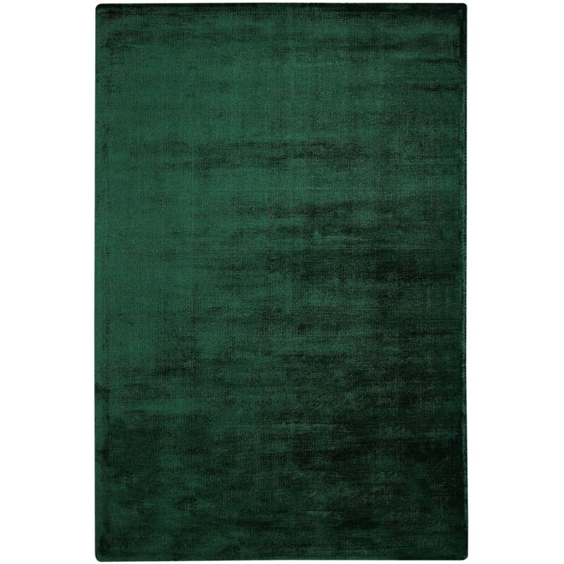 Beliani - Tapis de Salon et Bureau Moderne en Viscose 160 x 230 cm Vert Foncé Gesi ii