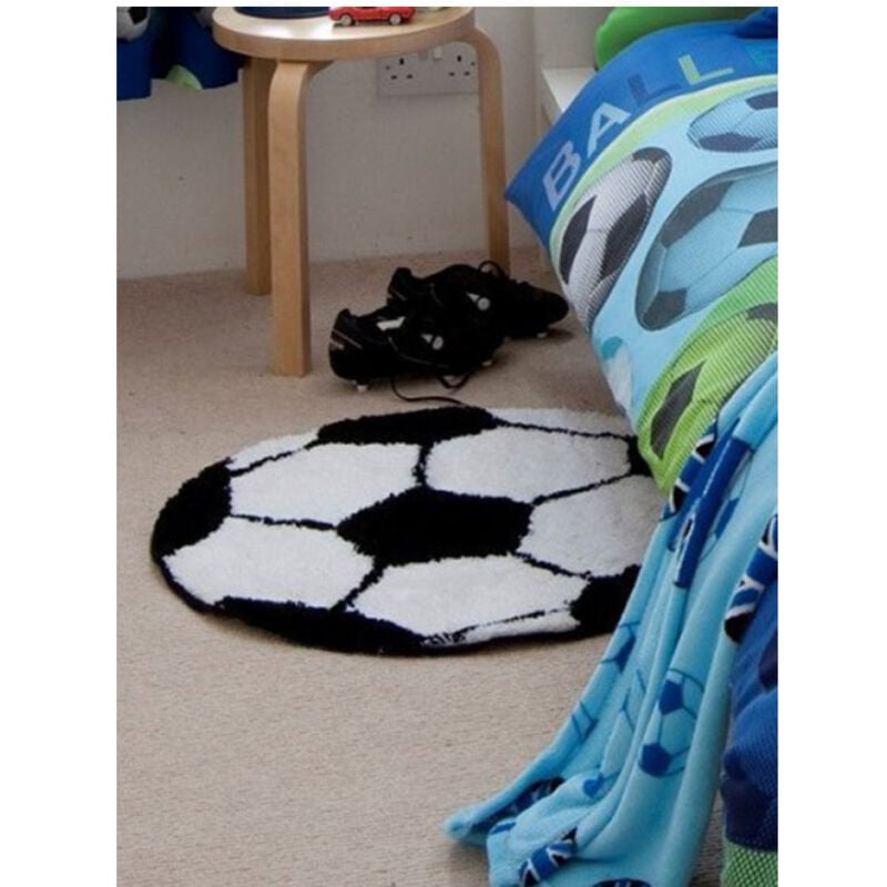 Tapis Rond Ballon de Football -It's a Goal - 65 cm