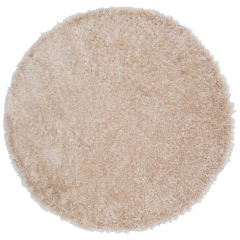 Tapis Rond Design "Natta" 200cm Beige