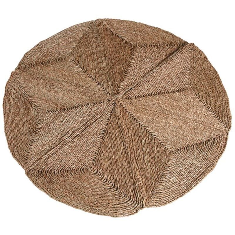Aubry Gaspard - Tapis rond en jonc Kaate Diamètre 180cm