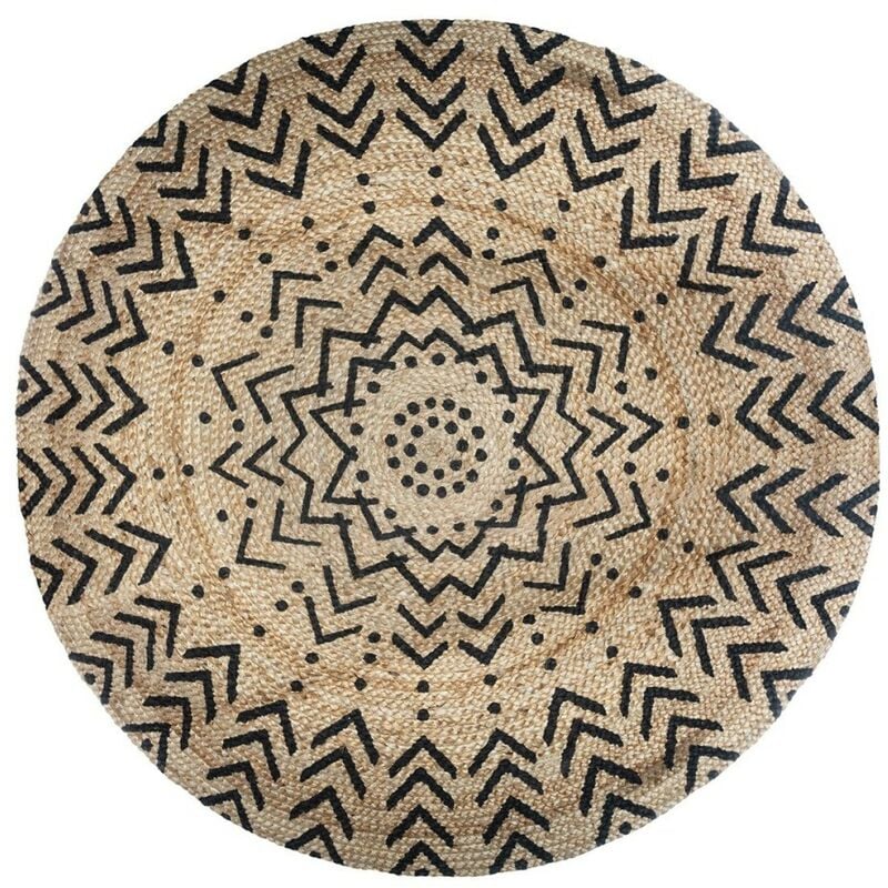 Atmosphera - Tapis rond en jute 120 cm Living motifs