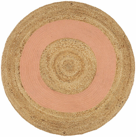 Tapis rond en jute, Ø 90 cm
