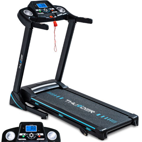 Tapis roulant elettrico Thunder® ICON-NERO pieghevole