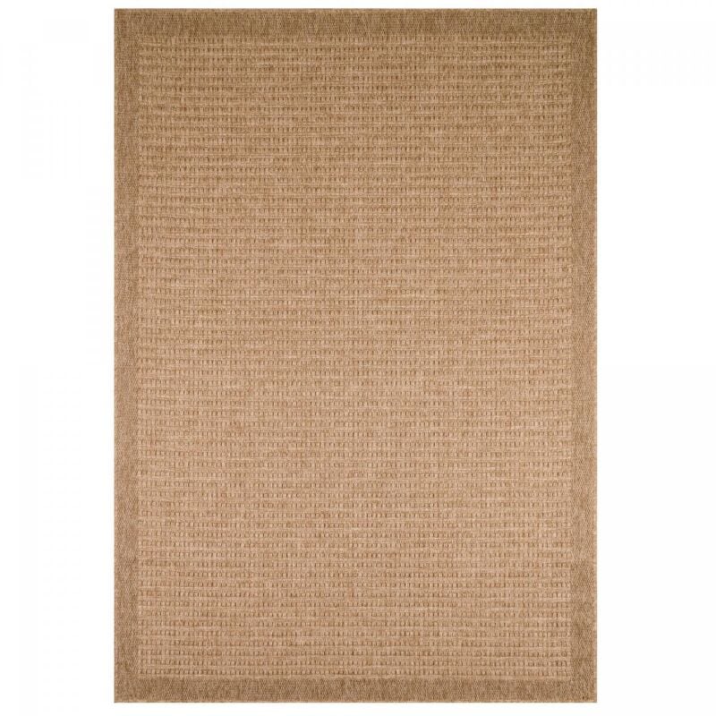 Tapis extérieur kilim 60x90 beige rectangle JUTE ART