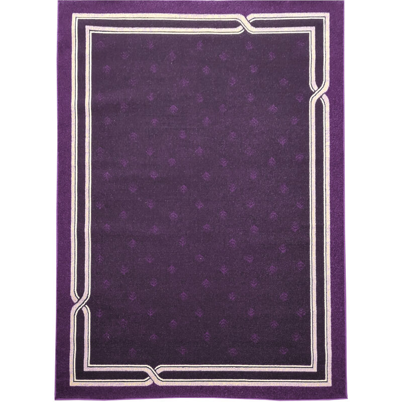 Comercial Candela - Tapis Salon Ceuta Violette 185X260 cm - Violette