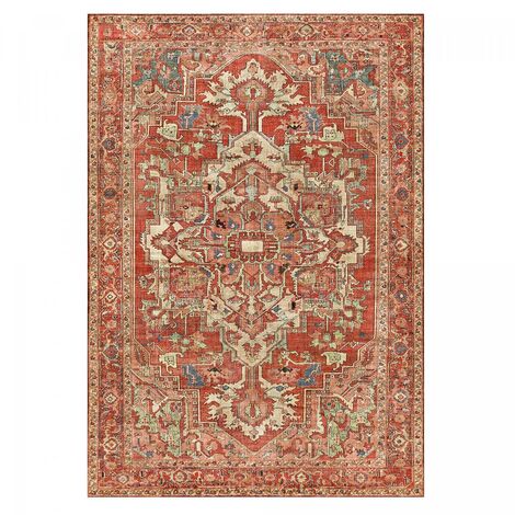 Tapis salon ONATA 3 en polyester doux et soyeux Multicolore - 160x230