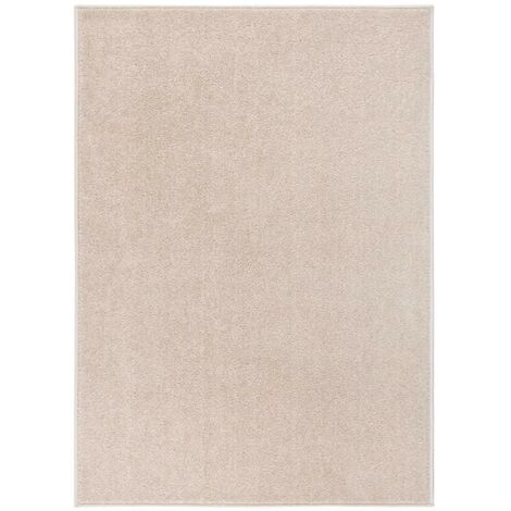 Tapis Salon Poils Courts. Saumon. 200 X 290. Design, Chaud & Confortable