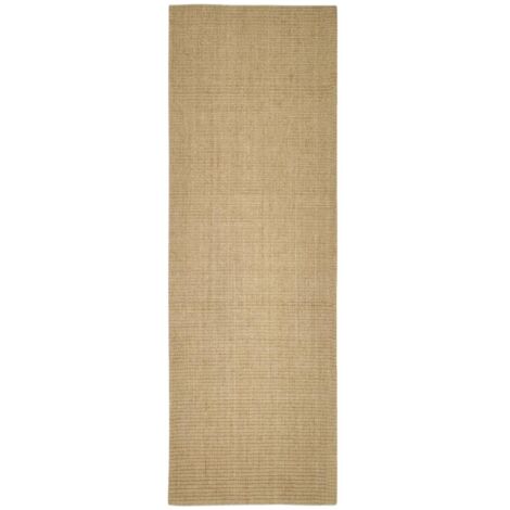 Tapis Salon  Tapis Chambre  Tapis en sisal pour griffoir 100x300 cm CFW38827