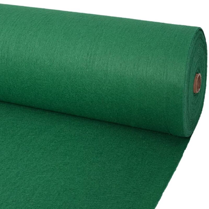 Tapis Salon,Tapis Chambre,Tapis pour exposition 1 x 12 m Vert CFW21513