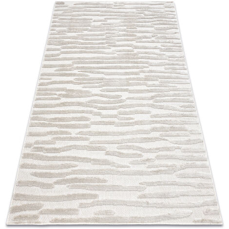 Tapis SANTO SIZAL 58394 Vagues beige beige 140x190 cm