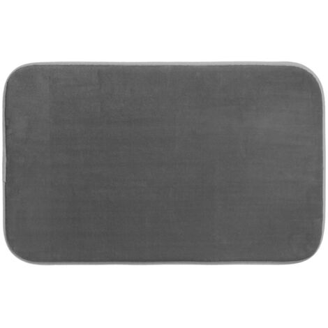 Tapis SDB Mémoire de forme Gris