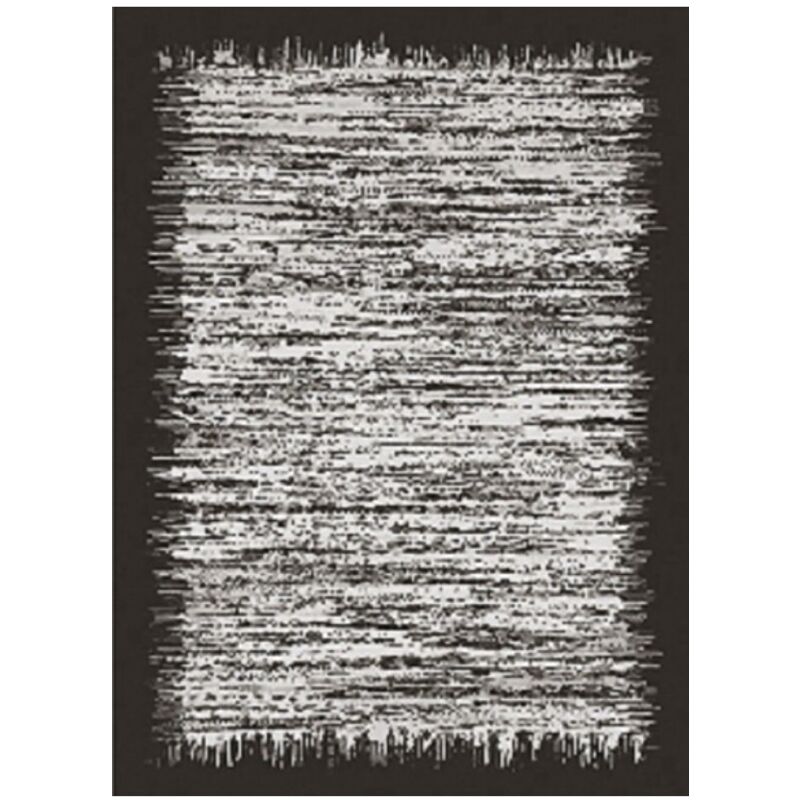 Vendorflair - Tapis Shadow, Noir Dimensions - 200x290 – Qualité supérieure pour Maison, Appartement, Bureau – Style élégant et durable – Confort