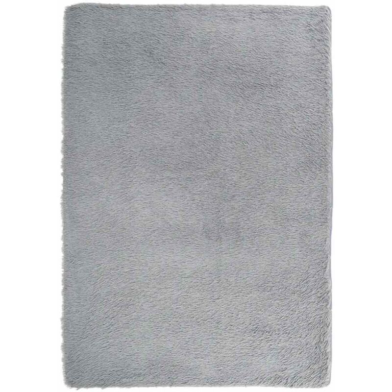 Vidaxl - Tapis shaggy à poils longs navarra gris clair 240x340 cm