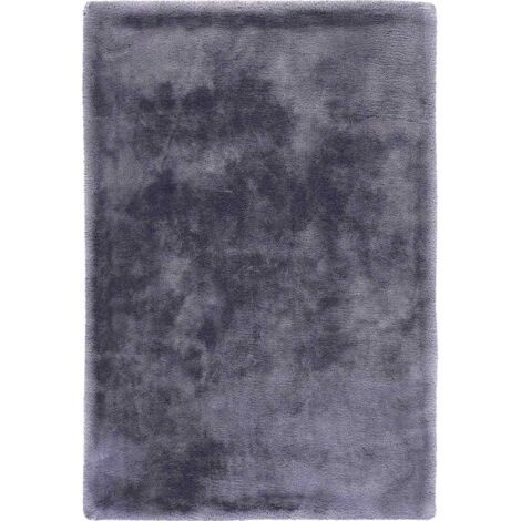 Tapis shaggy anthracite doux et résistant 37 mm - 230 x 160 cm